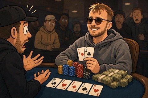 After Thirteen Final Tables, Klemens Roiter Finally Wins a Triton Title. He Did It With Seven Deuce.