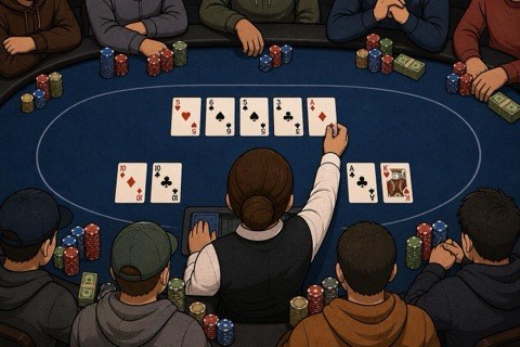 Chance Kornuth Called for the Ace of Diamonds by Name. The Dealer Produced It.
