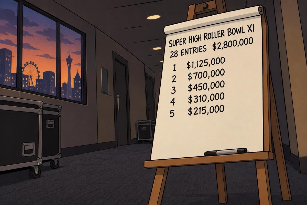 Wilson Wins Super High Roller Bowl XI. Petrangelo Shoved Sevens Into a Straight.