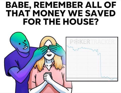 Poker meme by Ray Zorfold
