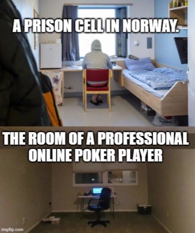 Poker meme by Ray Zorfold