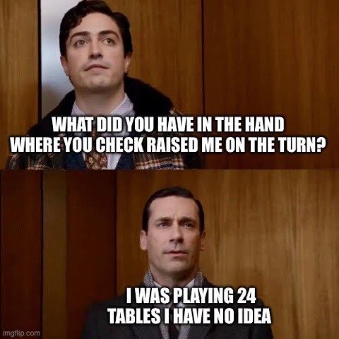 Poker meme by Ray Zorfold