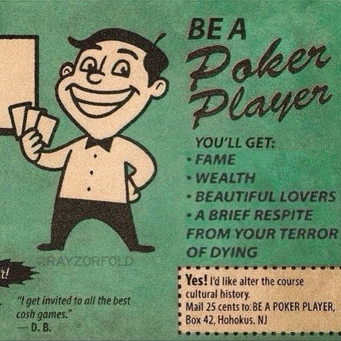 Poker meme by Ray Zorfold