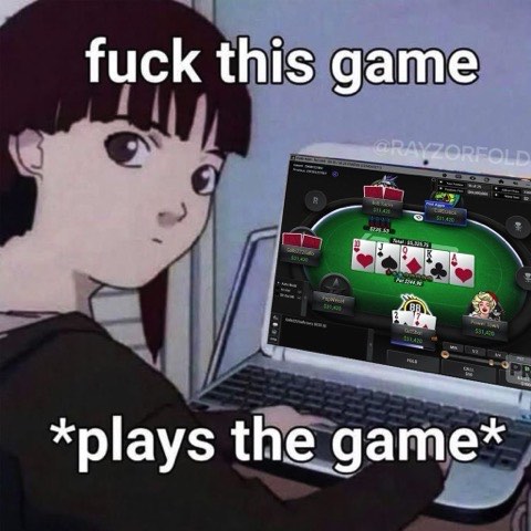 Poker meme by Ray Zorfold
