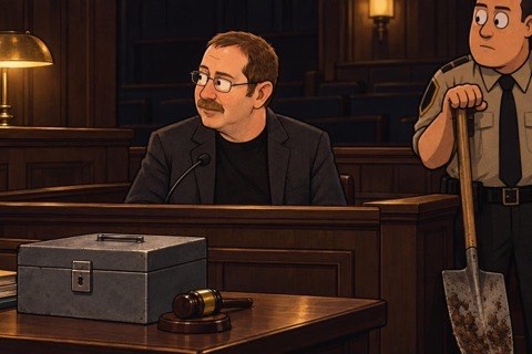 Court Issues Ruling on Buried Norman Chad Roast, $10K Bounty Placed on Unvaulting