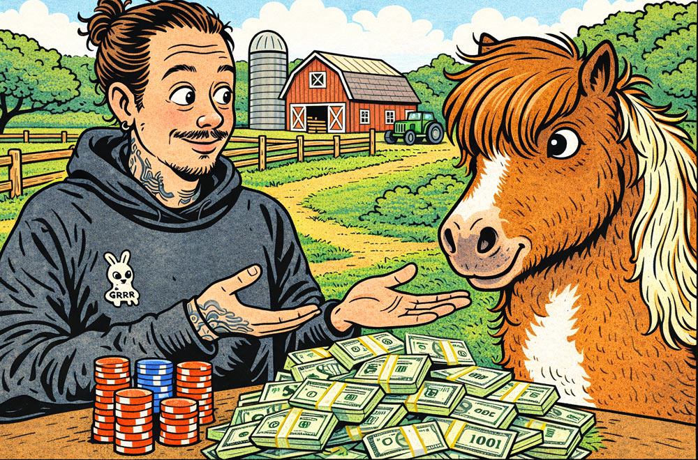 Is Marc Goone Secretly Raising Shetland Ponies Now?